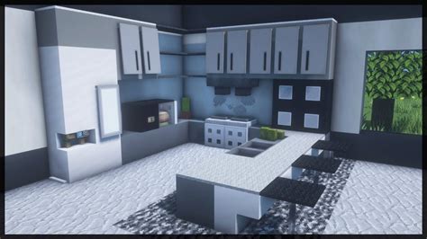 ⚒️ Minecraft : How to Make a Modern Kitchen | Minecraft mansion, Minecraft room, Easy minecraft ...