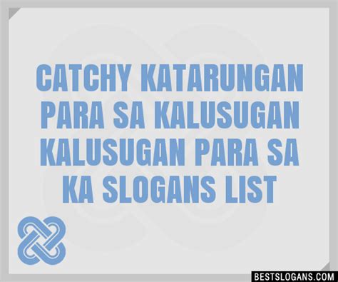 30+ Catchy Katarungan Para Sa Kalusugan Kalusugan Para Sa Ka Slogans ...