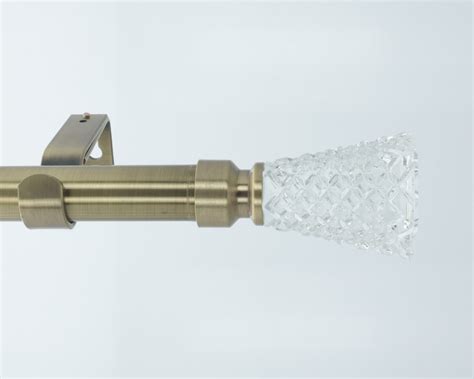 Marquis Glass Finial 1" Diameter Curtain Rod – urbanest