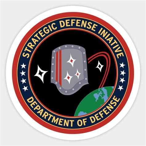 Strategic Defense Initiative (SDI) - Military - Sticker | TeePublic