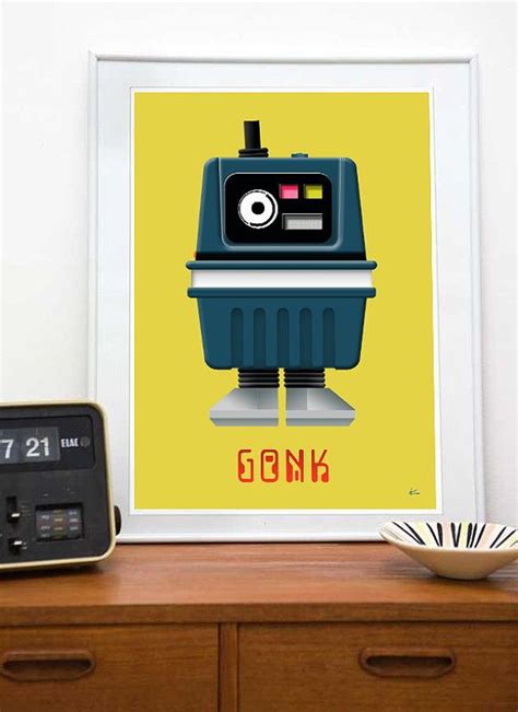 Star Wars Gonk Droid Art Print Gonk Droid Art / Power Droid / | Etsy ...