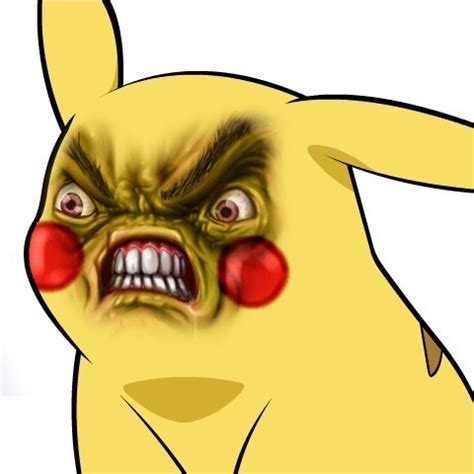 Mad Pikachu Face