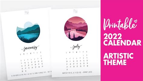 2021 Calendar Botanical Theme - World of Printables