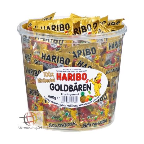 Haribo Gold Bears Mini Bags, Box