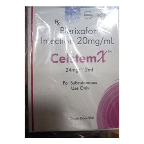 CelstemX Plerixafor Injection at Rs 12000/vials | Plerixafor Injection in New Delhi | ID ...