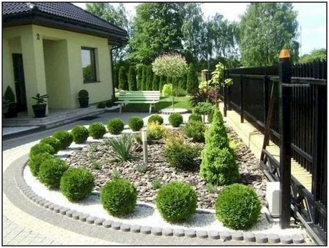 40 Fabulous Modern Garden Designs Ideas For Front Yard and Backyard - house8055.com