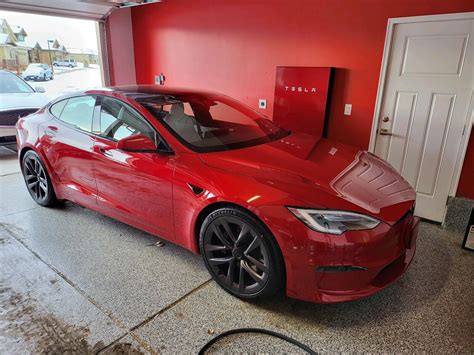 2022 Tesla Model S Plaid - Fsd / 21" Wheels / Red Exterior / White ...