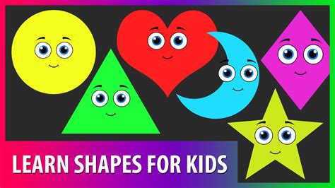 Learn shapes for kids. Educational video for children. Learning Video ...