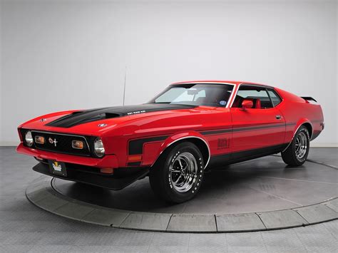 1971 Ford Mustang Mach 1 24 X 36 Inch Poster Beautiful - Etsy