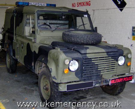 This camouflage coloured Land Rover Defender is used… | UK Emergency ...