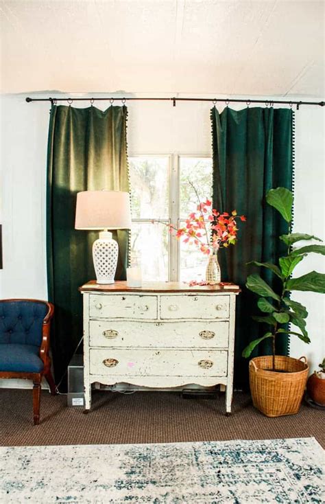 How to Decorate a Mobile Home Living Room - Our Vintage Bungalow