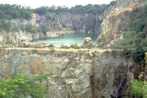 QUARRY LAKE AT PULAU UBIN | Quarry lake, Lake, Singapore