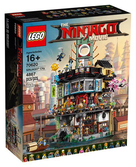 LEGO reveals 70620 Ninjago City, the massive modular Ninjago Movie set!