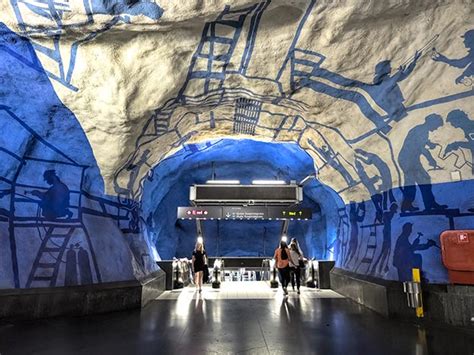 Art in the Stockholm Metro - The Longest Gallery in the World