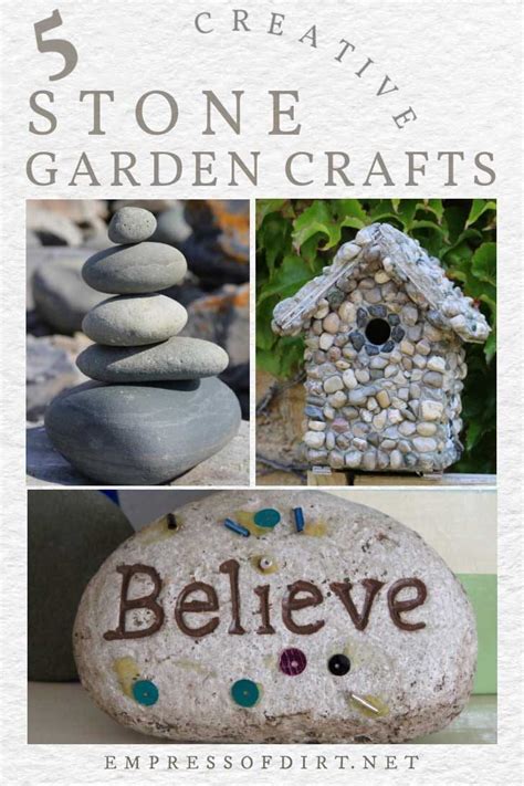 5 Garden Crafts Made From Stones — Empress of Dirt