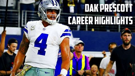 Dak Prescott || "Star in the Making" || Career Highlights - YouTube