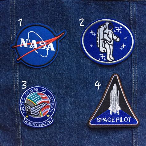 NASA Patch Astronaut Patch Spacecraft Patch Planet Patch