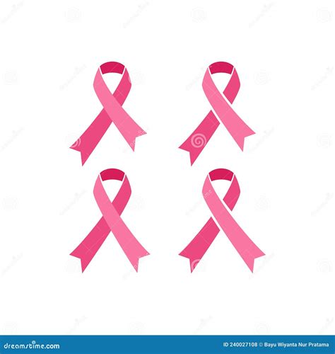 Illustration Du Stock Vectoriel De Ruban Rose. Cancer. Icône. Symbole Du Cancer Illustration ...