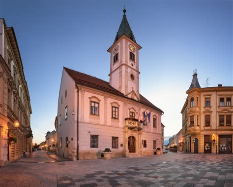 Panorama of Varazdin Townhall, Croatia | Anshar Images