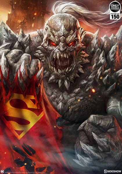 EXCLUSIVE: DC Comics: Doomsday Art Print (Dave Wilkins And Ian MacDonald) | Figurky a sošky ...