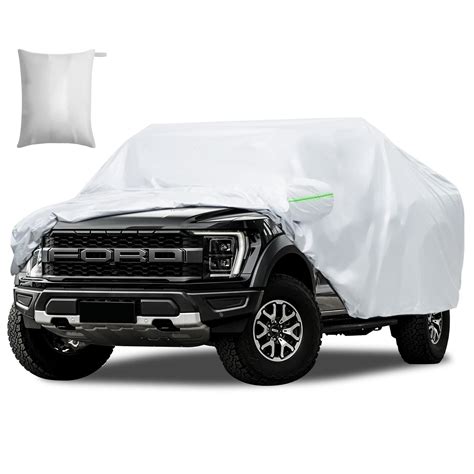 Truck Cover Waterproof All Weather, Migaven Waterproof UV-Proof Windproof 210T Truck Covers for ...