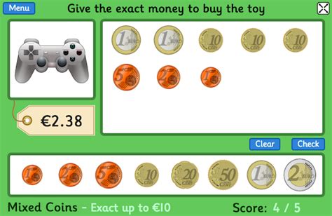 Toy Shop Money - learning game | Topmarks Blog