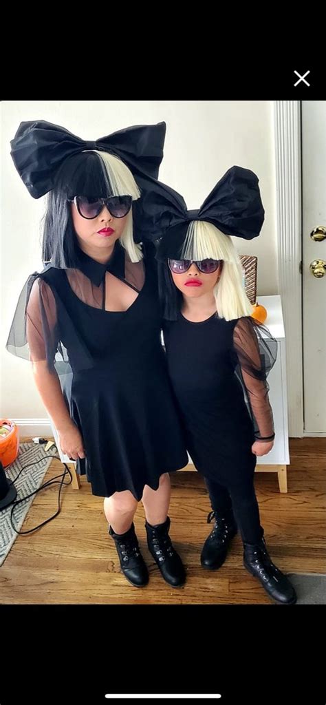 Sia costume Halloween | Sia costume, Halloween party costumes, Fancy dress costumes