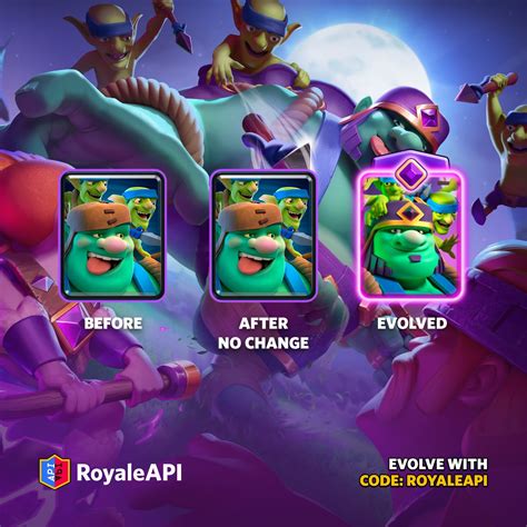 Goblin Giant Evolution - July 2024 (Season 61) | Clash Royale News Blog ...