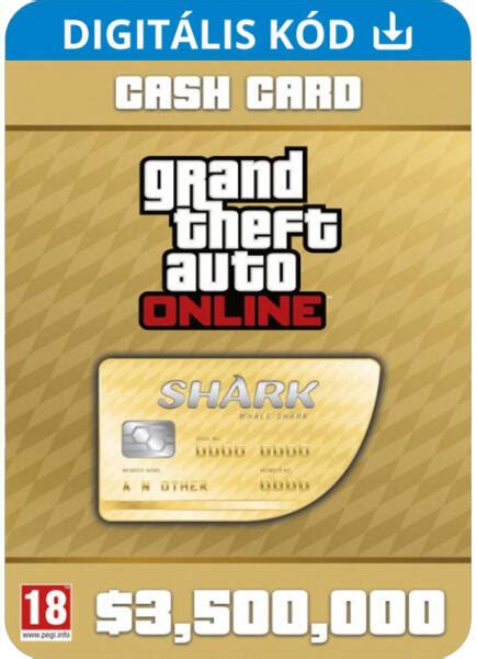 Vásárlás: Grand Theft Auto Online: Whale Shark Card (PC) Letölthető PC Játék előfizetés ...