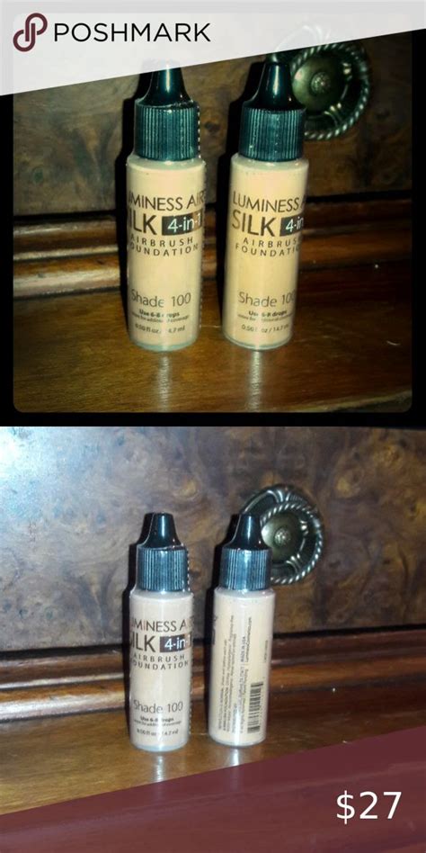 Luminess Silk 4-in-1 Airbrush Foundation 100 | Airbrush foundation, Makeup foundation ...