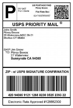 Usps Print Label