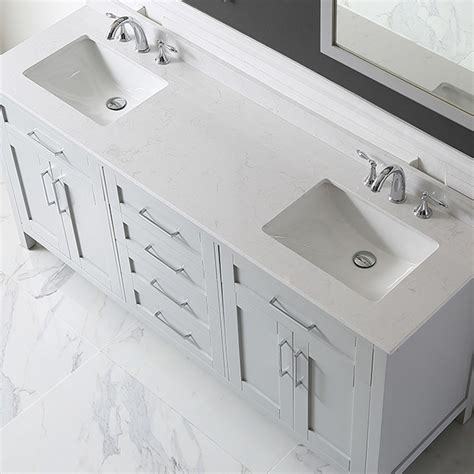 OVE Decors 72 in. Double Sink Bathroom Vanity - Walmart.com