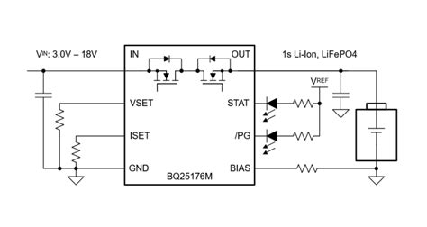 Texas Instruments bq25176M 800mA Linear Battery Charger - Electronics ...