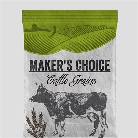 Maker's Choice Feed Bag Design | Product packaging contest