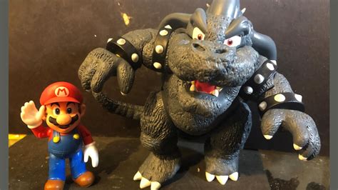 Godzilla Bowser (CUSTOM!!) World of nintendo toys - YouTube