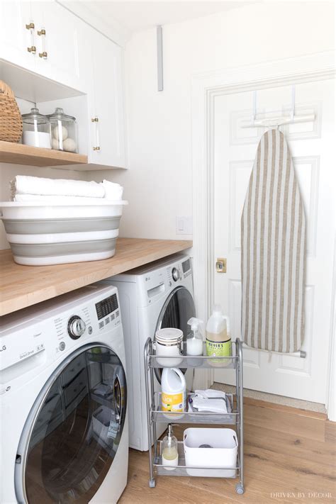 Laundry Room Storage Ideas To Make the Most of Your Space! - Driven by Decor