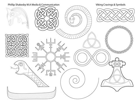 Viking Carvings, Symbols & Thematic Design | Viking embroidery, Viking ...