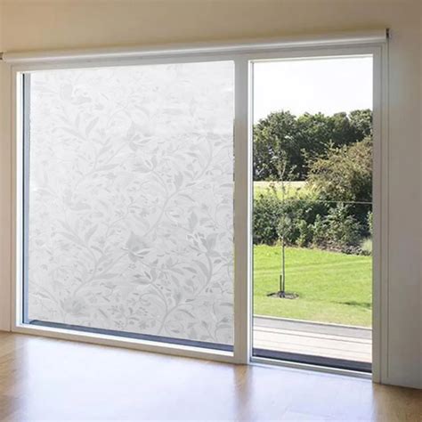 Top Grade Window Film Self Adhesive Decorative Frosted Etched Opaque Explosion Proof Privacy ...