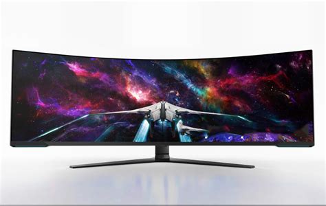 Samsung Odyssey Neo G95NC with 57" Super-Ultrawide, 7680 x 2160 Res, 240Hz Refresh, Mini LED and ...