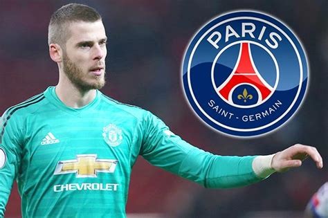 David de Gea: Manchester United goalkeeper 'poised to join' Paris Saint ...