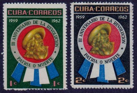 Cuba - 3rd Anniversary of the Revolution Stamps 1959 - 1962. | Stamp ...