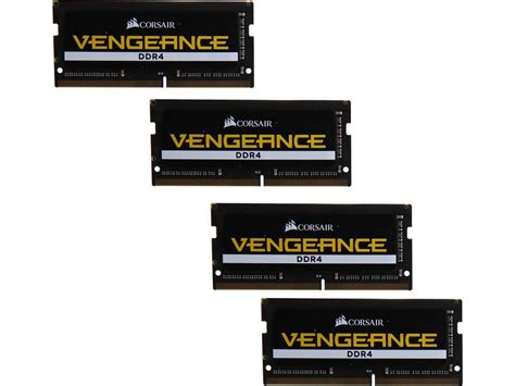 CORSAIR Vengeance Performance 32GB (4 x 8GB) 260-Pin DDR4 SO-DIMM DDR4 3800 (PC4 30400) Laptop ...