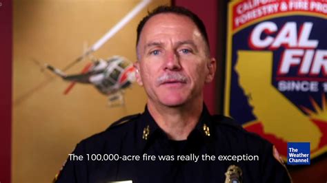 CALIFORNIA FIRE CHIEF INTERVIEW RECAP - YouTube