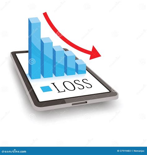 Profit And Loss Infographic Template. Simple Business Presentation Profit And Loss Issue Cartoon ...