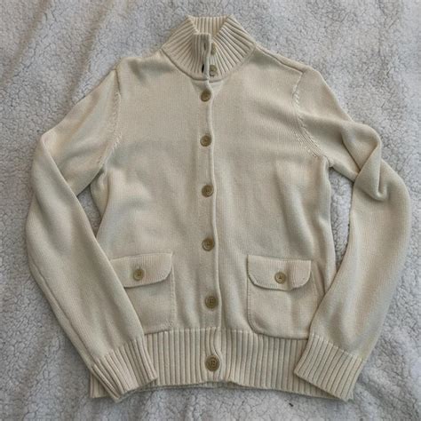 Vintage Ralph Lauren Sweater Cream / White... - Depop