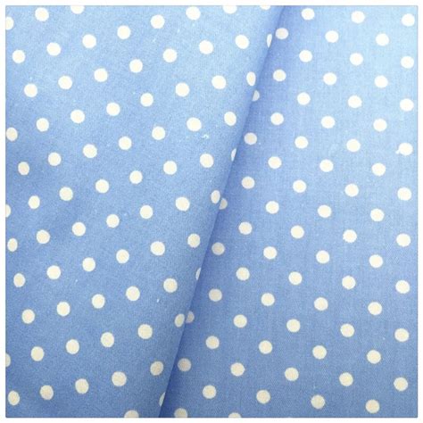 Blue Dot Polka Cotton Fabric Patchwork For Diy Sewing Scrapbook the ...