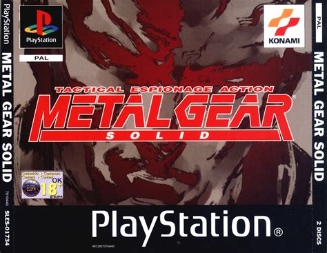 Metal Gear Solid PSX cover