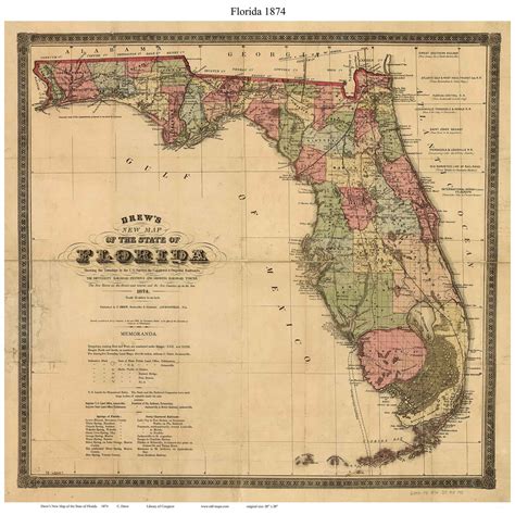 Old State Maps of Florida