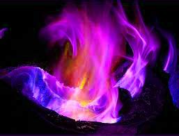 Colorful Fire Flames