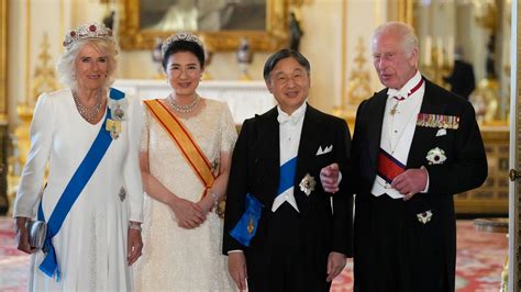 King Charles hosts lavish state banquet for Japan's Emperor Naruhito at ...